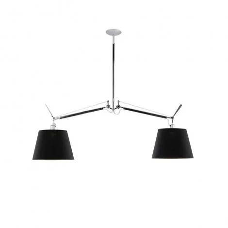 Artemide Tolomeo Basculante Sospensione Due Bracci Diffusori