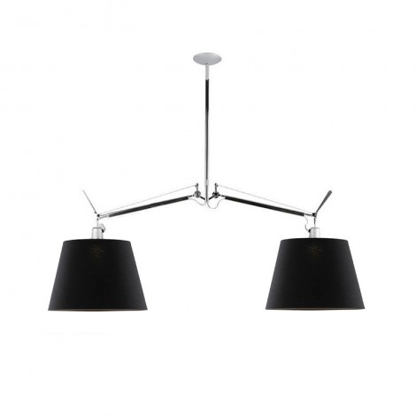 Artemide Tolomeo Basculante Sospensione Due Bracci Diffusori