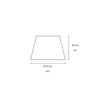 Artemide Paralume D520mm per Tolomeo Mega Suspension