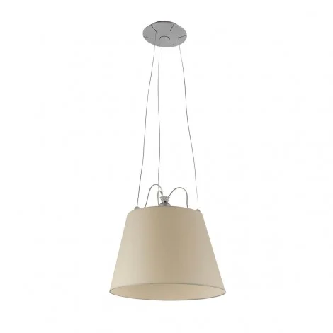 Artemide Tolomeo Mega Suspension Lamp with Parchment Diffuser