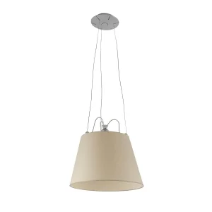 Artemide Tolomeo Mega Suspension Lamp with Parchment Diffuser