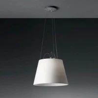 Artemide Tolomeo Mega Suspension Lamp with Satin Diffuser D420