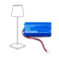 Ai Lati Pacco Batteria Sostitutiva 18650/2200mAH*2 Per Poldina