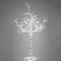 New Lamps Albero 3 metri 24V 75W LED Bianco Chiaro con Flashing
