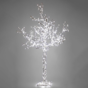New Lamps Albero 3 metri 24V 75W LED Bianco Chiaro con Flashing