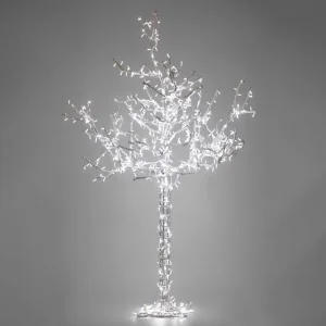 New Lamps Albero 3 metri 24V 75W LED Bianco Chiaro con Flashing