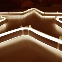 New Lamps Stella NEON LED 2D 36W 240V 100x100cm Luce Calda per New Lamps Stella NEON LED 2D 36W 240V 100x100cm Luce Calda per