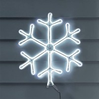 New Lamps Cristallo di Neve NEON LED 2D 60x60cm Luce Chiara per