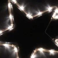 New Lamps Guiding Star FLEXINEON LED 2D 120x50cm Clear Light