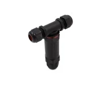 Lampo Junction Connector 3 Poles ''T'' For Use In Outdoor IP68