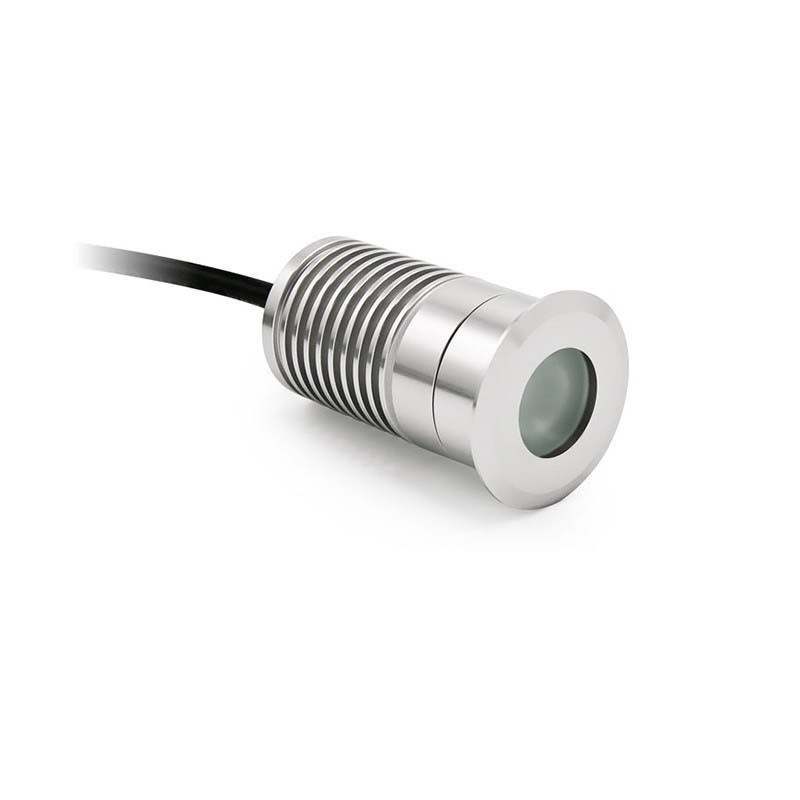 Lampo Faretto Segna Passo Carrabile LED 3W Per Esterno IP67 Con Lampo Faretto Segna Passo Carrabile LED 3W Per Esterno IP67 Con