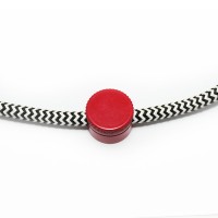 Gancio Serracavo Pressacavo da Parete o Soffitto in Metallo