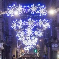 New Lamps Snowflake FLEXINEON 36 LED 2D Clear Fixed Light IP44