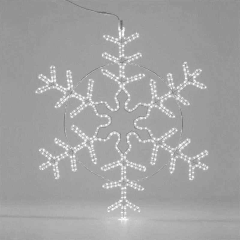 New Lamps Snowflake FLEXINEON 36 LED 2D Clear Fixed Light IP44 New Lamps Snowflake FLEXINEON 36 LED 2D Clear Fixed Light IP44