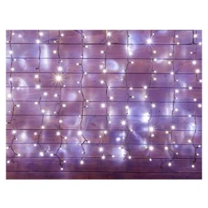 New Lamps Cordoniera Tenda luminosa 96 LED 3,30 metri con Flash