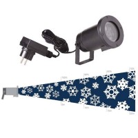 New Lamps Floodlight Projector LED 4W 24V White Snowflakes