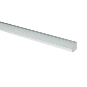 New Lamp Profilo Angolare 21x21mm Alluminio 2.5 mt Diffusore