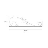 New Lamps Riccio FLEXINEON 36 LED 2D 260x81cm a Luce Continua