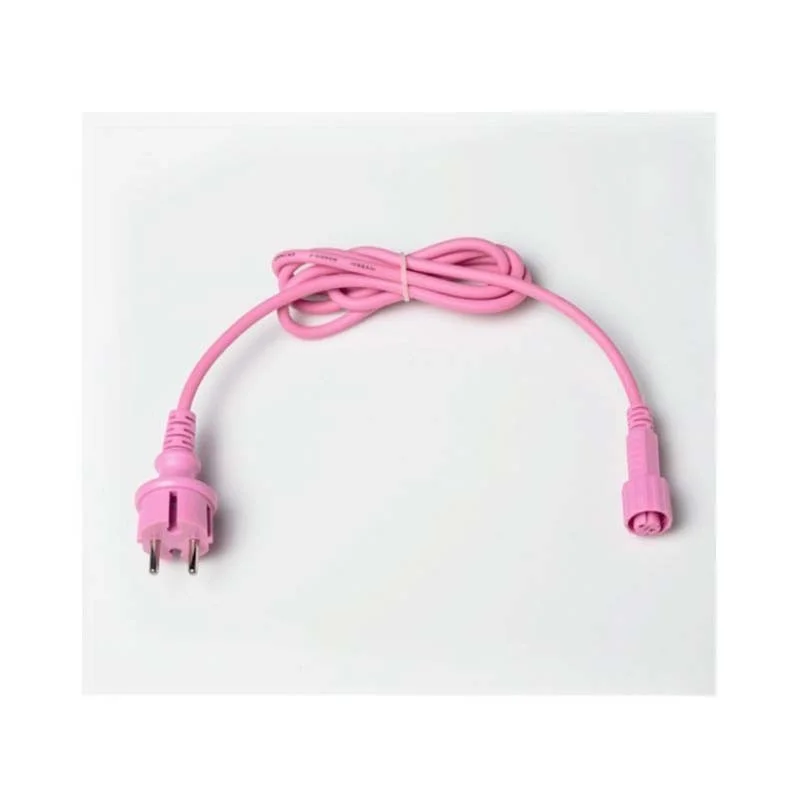 Cavo di alimentazione Rosa con connettore IP65 FAST-LINK per Cavo di alimentazione Rosa con connettore IP65 FAST-LINK per