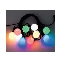 Catena Luminosa Cordoniera 10 lampade incluse 24V Prolungabile