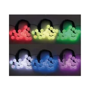 String Light 20 bulbs included 5V Extendable 10m 800lm RGB 8.4W
