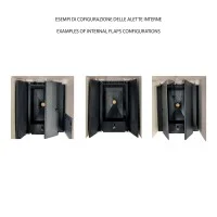 Mantra Taos Lampada Applique da Parete a LED Biemissione in