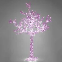 New Lamps Albero 2,5 metri 24V 50W LED rosa con flashing chiari
