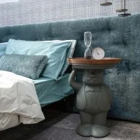 Slide Design Accessory Top in HPL Wengè Finish for AMBROGIO