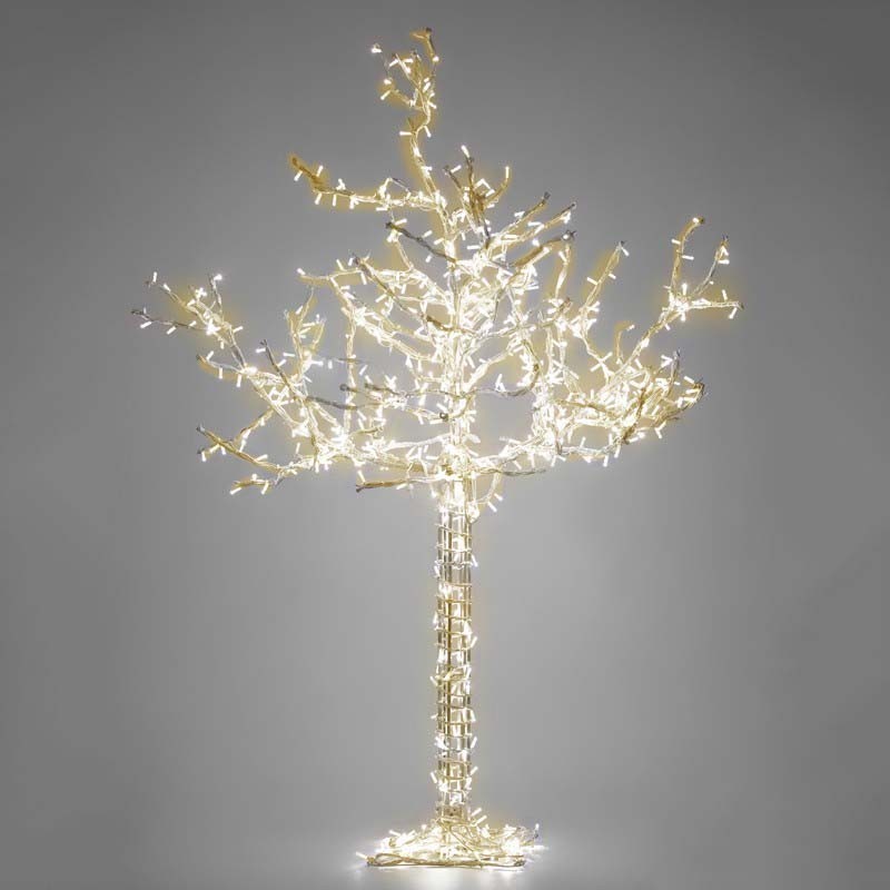 New Lamps Tree 2.5 meters 24V 50W LED warm white with clear