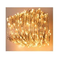 New lamps Filo luminoso in rame a 240V con 300 nano LED 30m New lamps Filo luminoso in rame a 240V con 300 nano LED 30m
