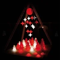Slide Design LIGHTREE 150cm Albero di Natale Luminoso da Terra