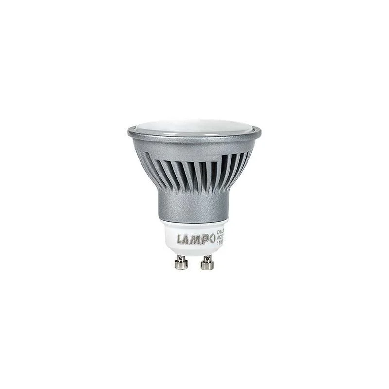 Lampo DIK LED GU10 bulb 7.5W 240V 120° Aluminium Lampo DIK LED GU10 bulb 7.5W 240V 120° Aluminium