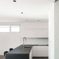 Lampo Black Gu10 Adjustable Round Recessed Downlight For LED