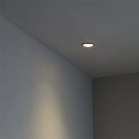 Lampo Black Gu10 Adjustable Round Recessed Downlight For LED