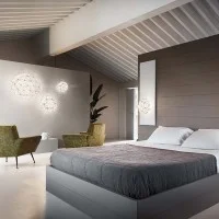Slamp La Vie Ceiling/Wall Large Lampada Applique Dimmerabile