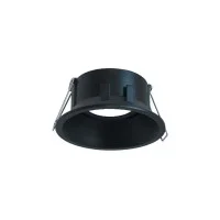 Lampo Black Gu10 Adjustable Round Recessed Downlight For LED