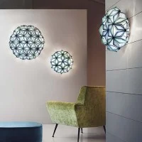 Slamp La Vie Ceiling/Wall Mini Dimmable Applique Lamp With
