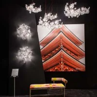 Slamp Hanami Ceiling/Wall Prisma Lampada Applique LED