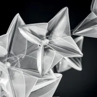 Slamp Hanami Ceiling/Wall Prisma Lampada Applique LED