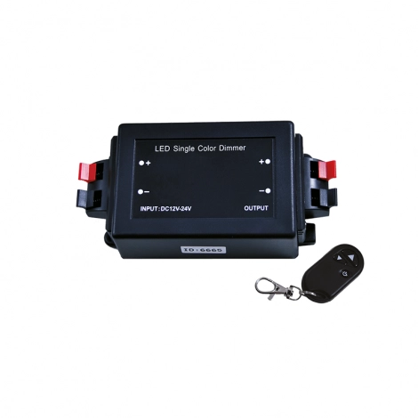 Lampo On-Off e Dimmer 12V-24V con Telecomando Codificato a
