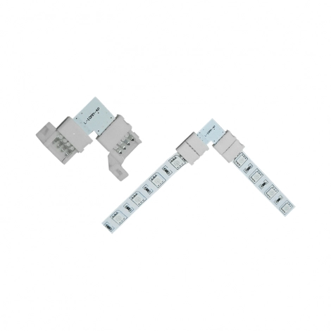 Lampo Connettore Rapido Angolare Per Strip 12-24V Striscia LED