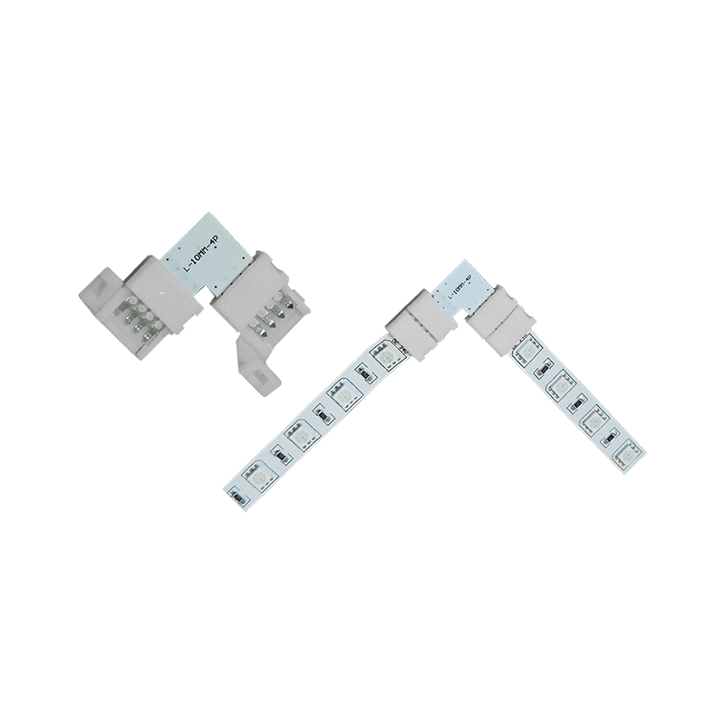 Lampo Angolar Quick Connector For Strip 12-24V LED Model RGB