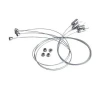 Lampo Kit Suspension Mounting For LED Panel 4 Cables 150cm