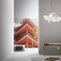 Slamp Hanami Suspension Small Lampada da Sospensione LED