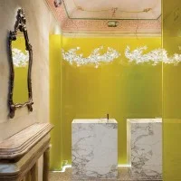 Slamp Hanami Suspension Large LED Dimmable Lamp By Adriano