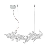 Slamp Hanami Suspension Large LED Dimmable Lamp By Adriano