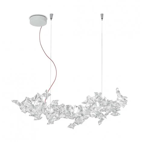 Slamp Hanami Suspension Large LED Dimmable Lamp By Adriano
