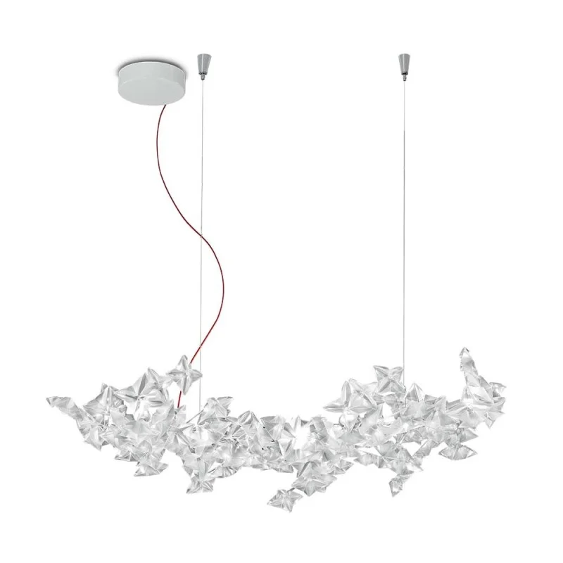 Slamp Hanami Suspension Large LED Dimmable Lamp By Adriano