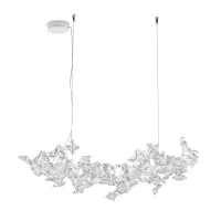 Slamp Hanami Suspension Large LED Dimmable Lamp By Adriano