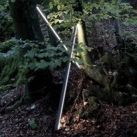 Zafferano Pencil Medium Lampada a LED Dimmerabile a Batteria